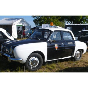 renault dauphine PIE 1960 de la police parisienne